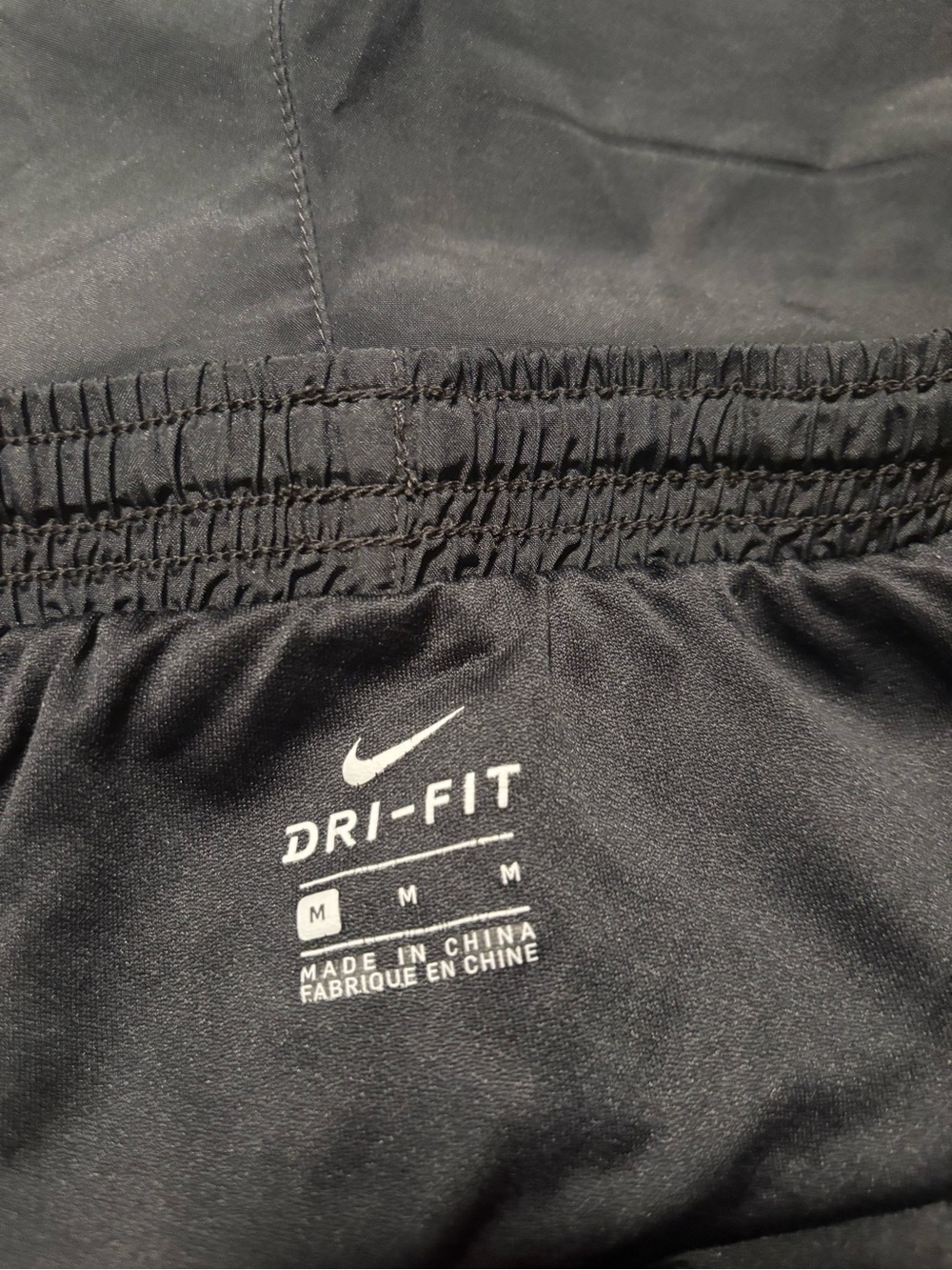 Nike Dri-FIT Running Shorts Black White Trim Athletic Women’s M - Picture 5 of 5